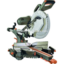 12in 2000w Power Aluminum Wood Working Cutting Saw Machine Portable Belt-driven 305mm Double Bevel Slide Miter Saw GW8038
